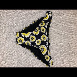 forever 21 small sunflower bikini bottoms